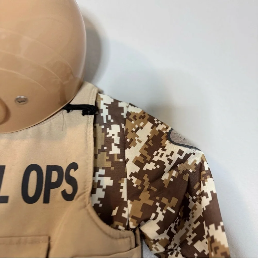 Special Ops Kids Camo Costume 6PC Size S (5/6) by Authentic Kids